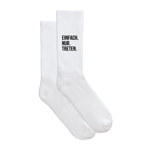 Sportsocken "Einfach. Nur. Treten."