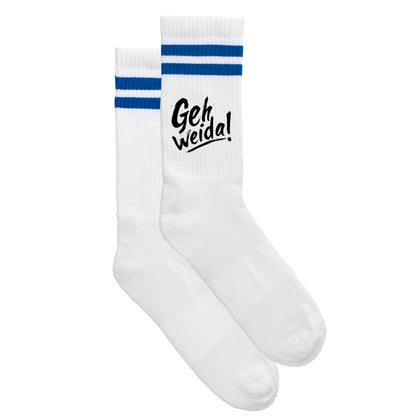 Sportsocken &quot;Geh weida!&quot;