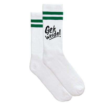 Sportsocken &quot;Geh weida!&quot;