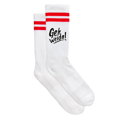 Sportsocken &quot;Geh weida!&quot;