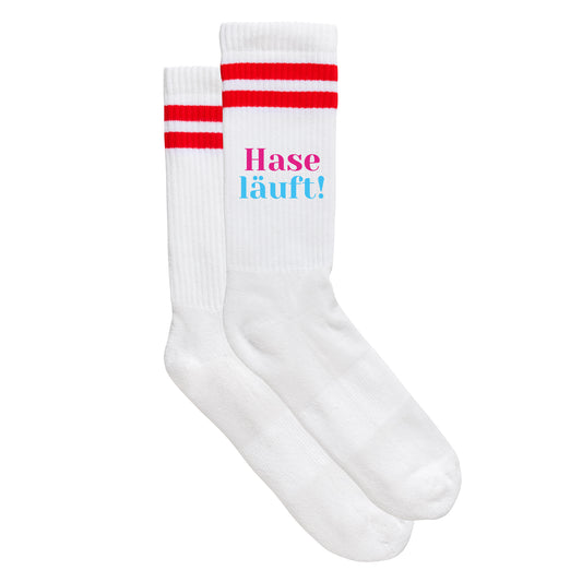 Sportsocken "Hase läuft!"