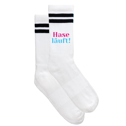 Sportsocken "Hase läuft!"