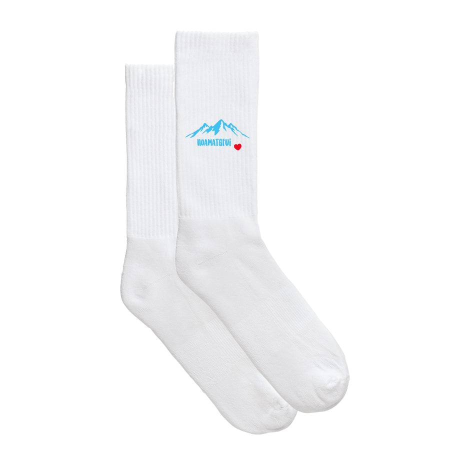Sportsocken "Hoamatgfui!" - meinherzschlag.de