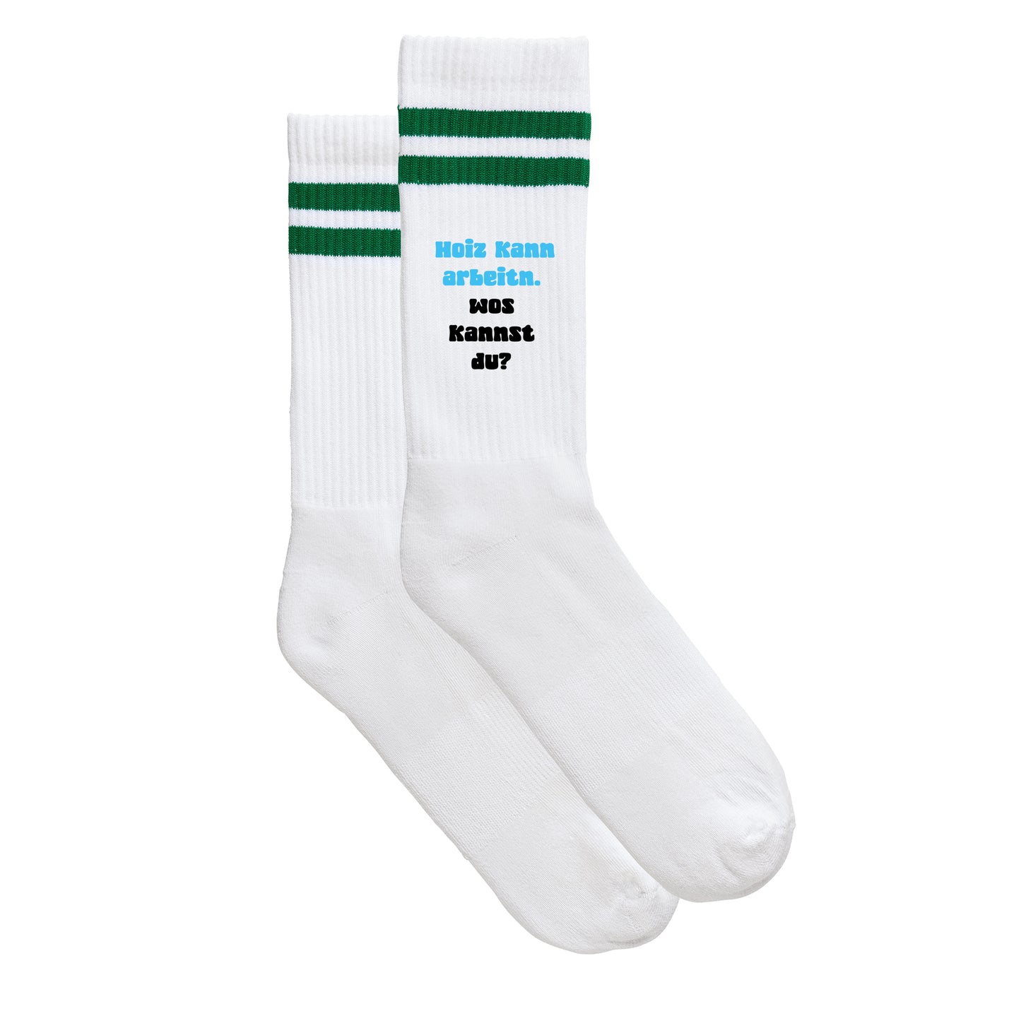 Sportsocken "Hoiz kann arbeitn!"