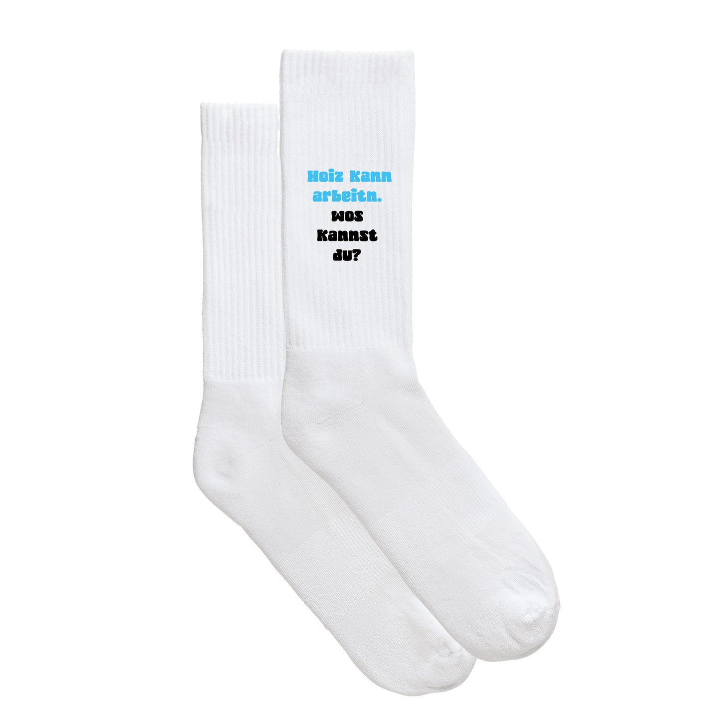 Sportsocken "Hoiz kann arbeitn!"