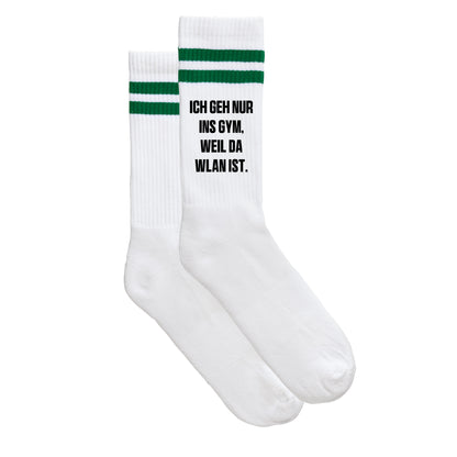 Sportsocken &quot;WLAN im Gym&quot;