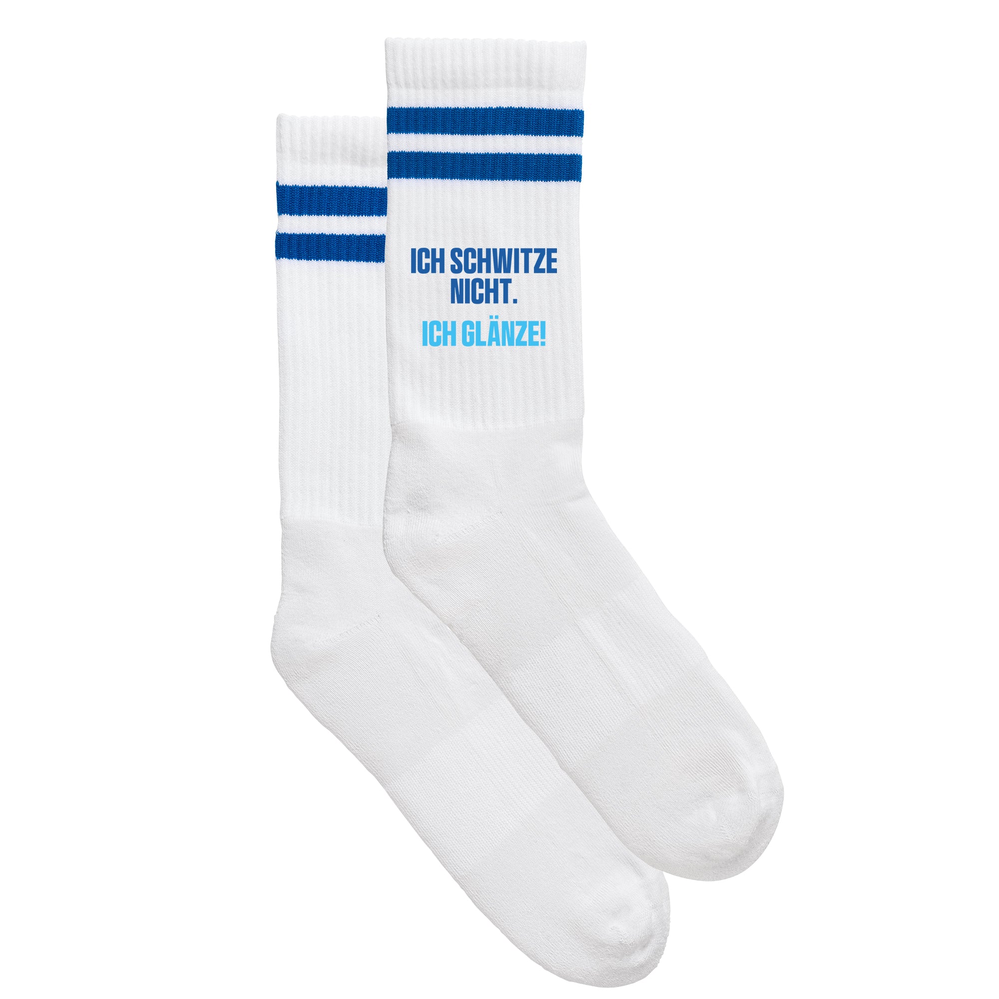 Sportsocken &quot;Ich schwitze nicht. Ich glänze.&quot;
