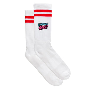 Sportsocken "Langsam, aber sexy!" von meinherzschlag – Produktbild 3 von 6.