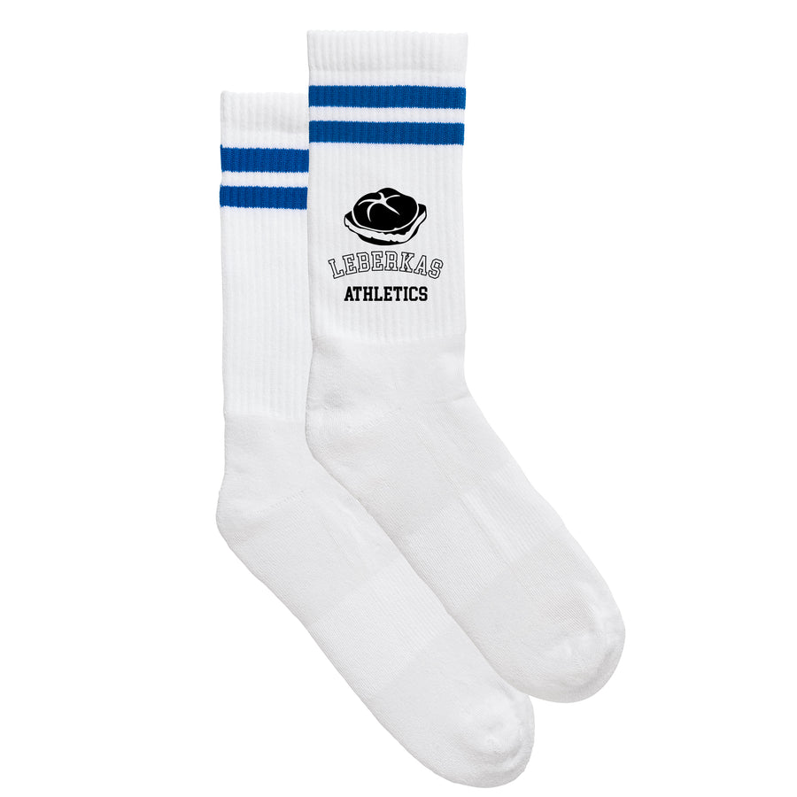 Sportsocken "Leberkas Athletics" - meinherzschlag.de
