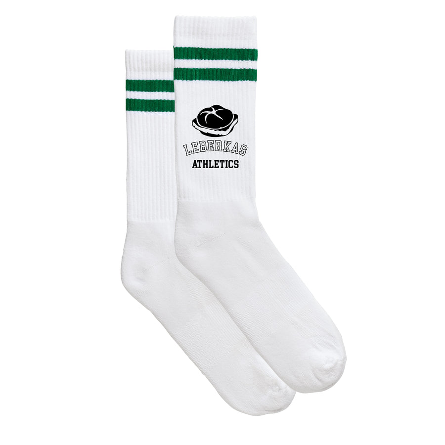 Sportsocken "Leberkas Athletics" - meinherzschlag.de