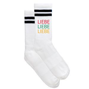 Sportsocken "LIEBE LIEBE LIEBE"