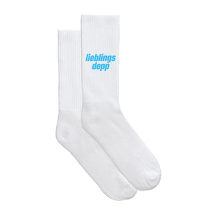 Sportsocken "Lieblingsdepp" - meinherzschlag.de