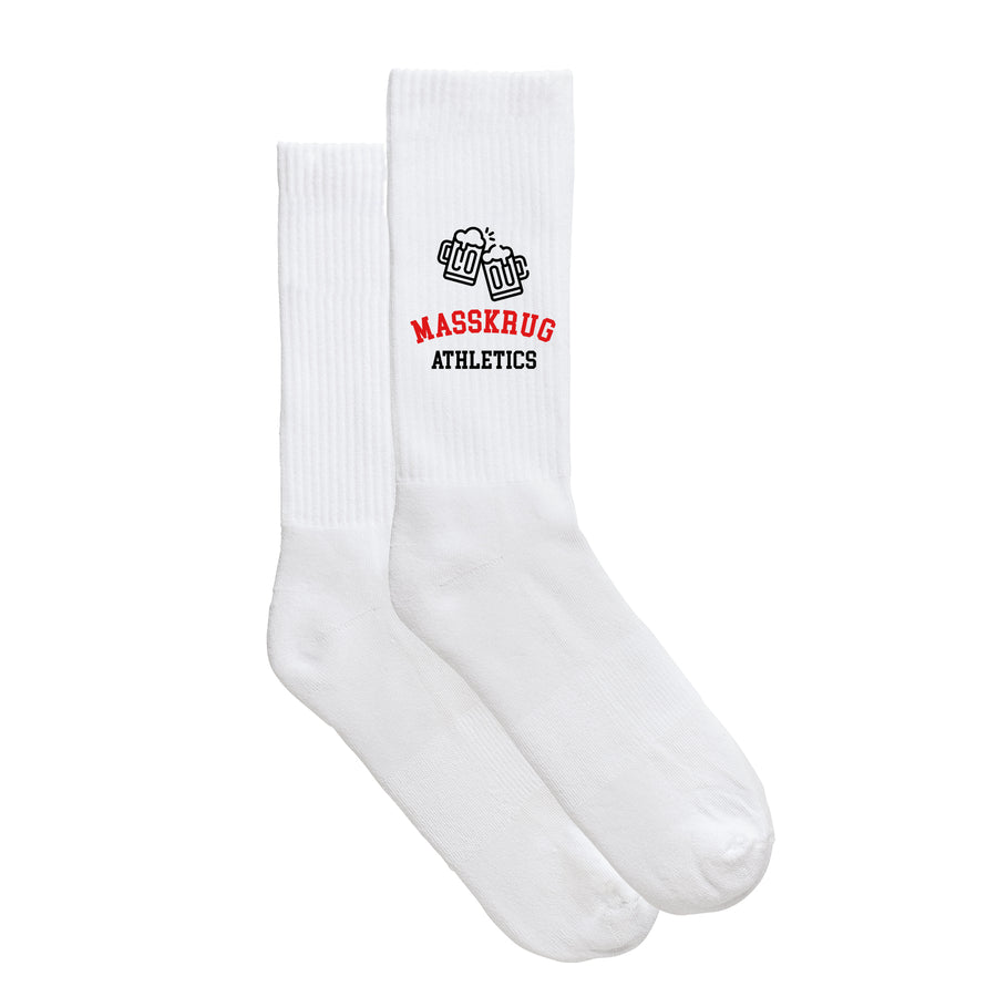 Sportsocken "Masskrug Athletics" - meinherzschlag.de
