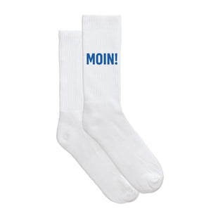 Sportsocken "MOIN!" - meinherzschlag.de