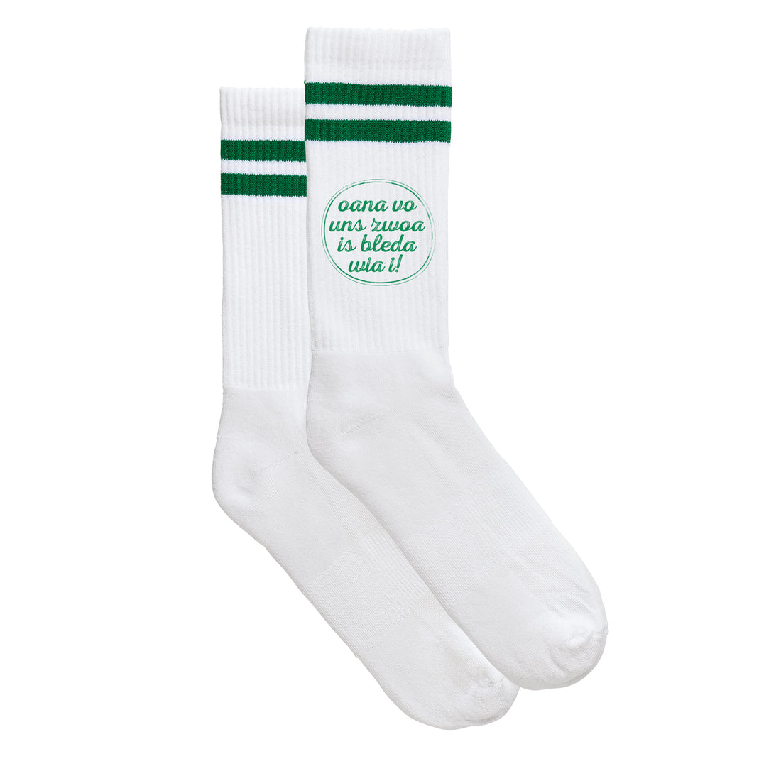Sportsocken &quot;Oana vo uns zwoa&quot;