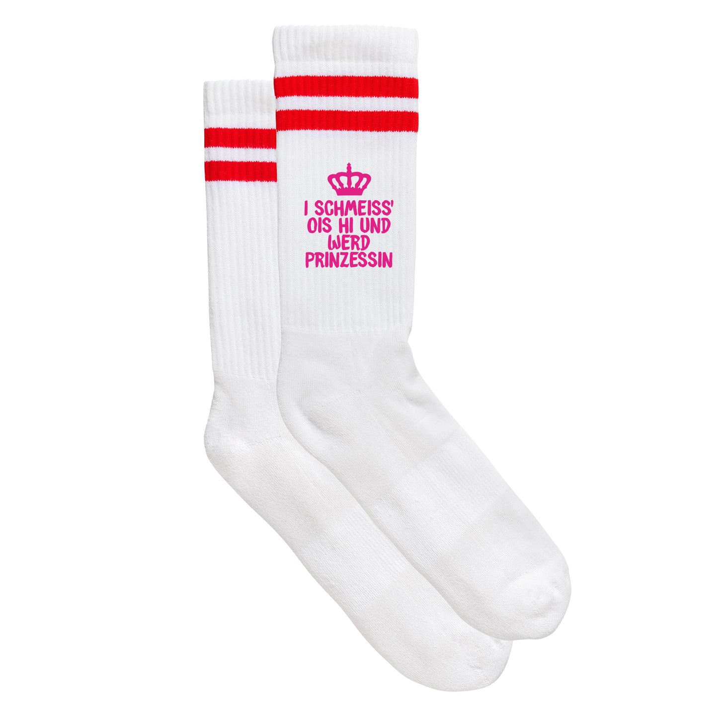 Sportsocken "Prinzessin" - meinherzschlag.de