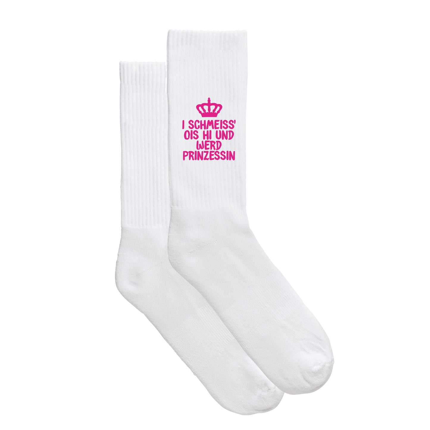 Sportsocken "Prinzessin" - meinherzschlag.de