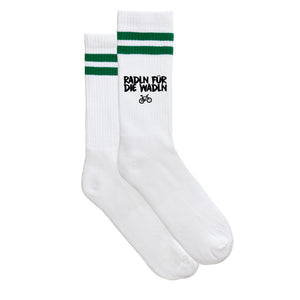 Sportsocken "Radln für die Wadln" - meinherzschlag.de