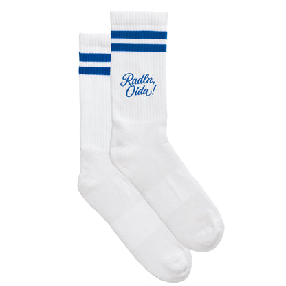 Sportsocken "Radln, Oida!"