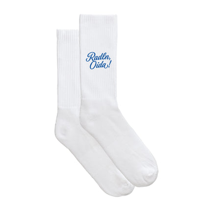 Sportsocken "Radln, Oida!"