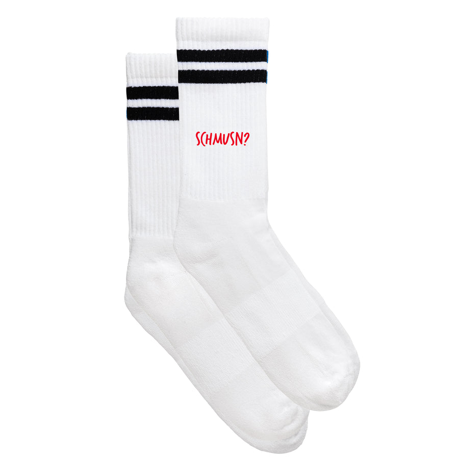Sportsocken "schmusn?" von meinherzschlag – Produktbild 2 von 6.