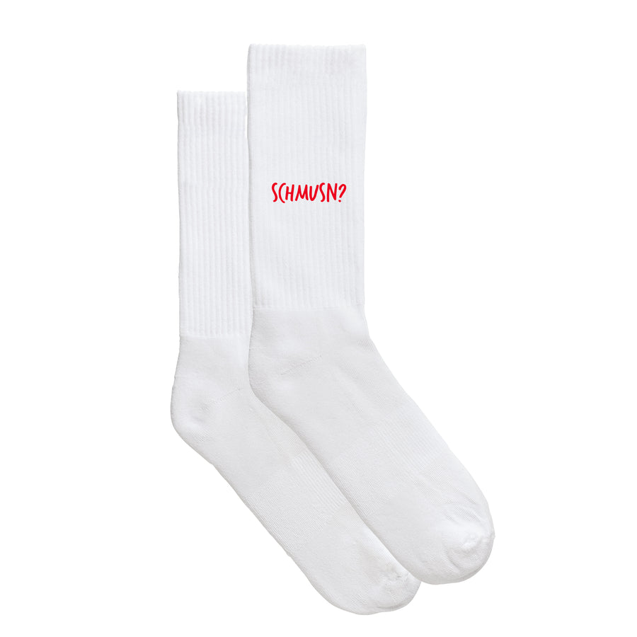 Sportsocken "schmusn?" von meinherzschlag – Produktbild 5 von 6.