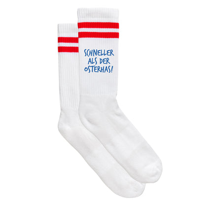 Sportsocken "Schneller als der Osterhas!"