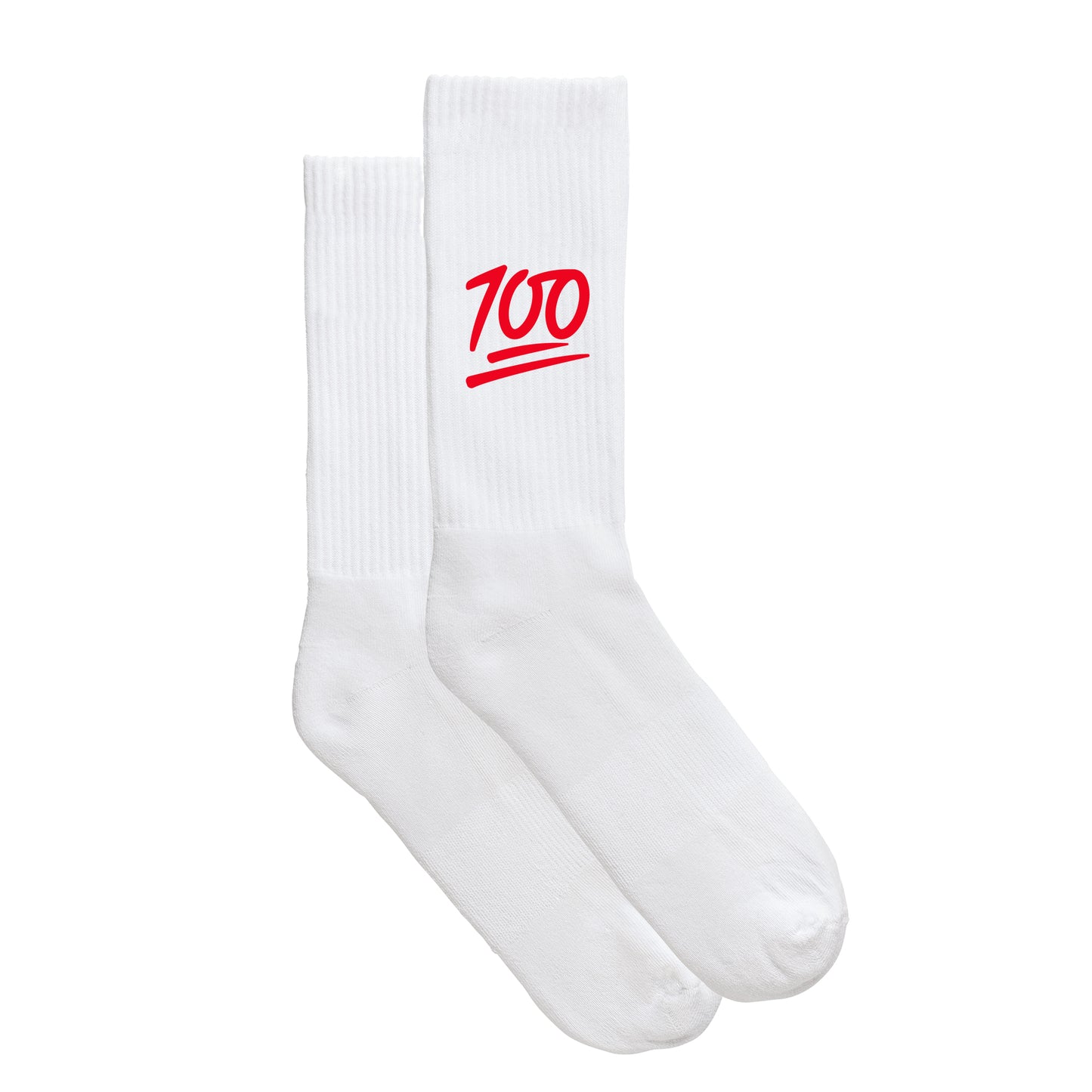 Smiley - Sportsocken "100" - meinherzschlag.de