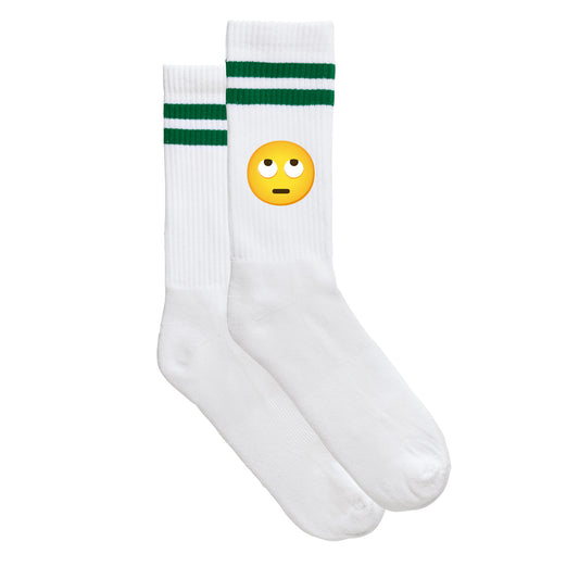 Smiley - Sportsocken "Reg mi ned auf!" - meinherzschlag.de