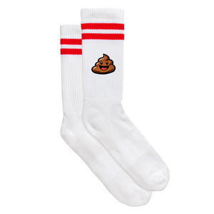 Smiley-Sportsocken "Scheisse" von meinherzschlag – Produktbild 4 von 6.