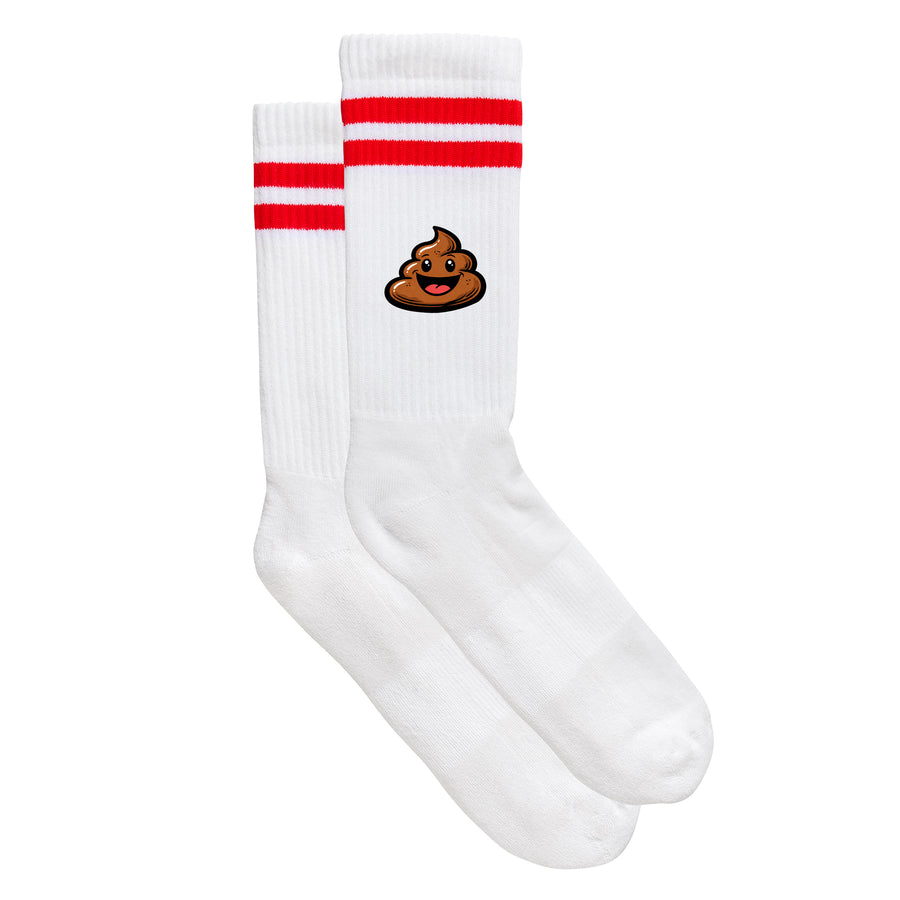 Smiley-Sportsocken "Scheisse" von meinherzschlag – Produktbild 4 von 6.