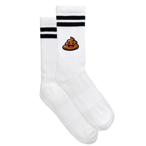 Smiley-Sportsocken "Scheisse" von meinherzschlag – Produktbild 5 von 6.