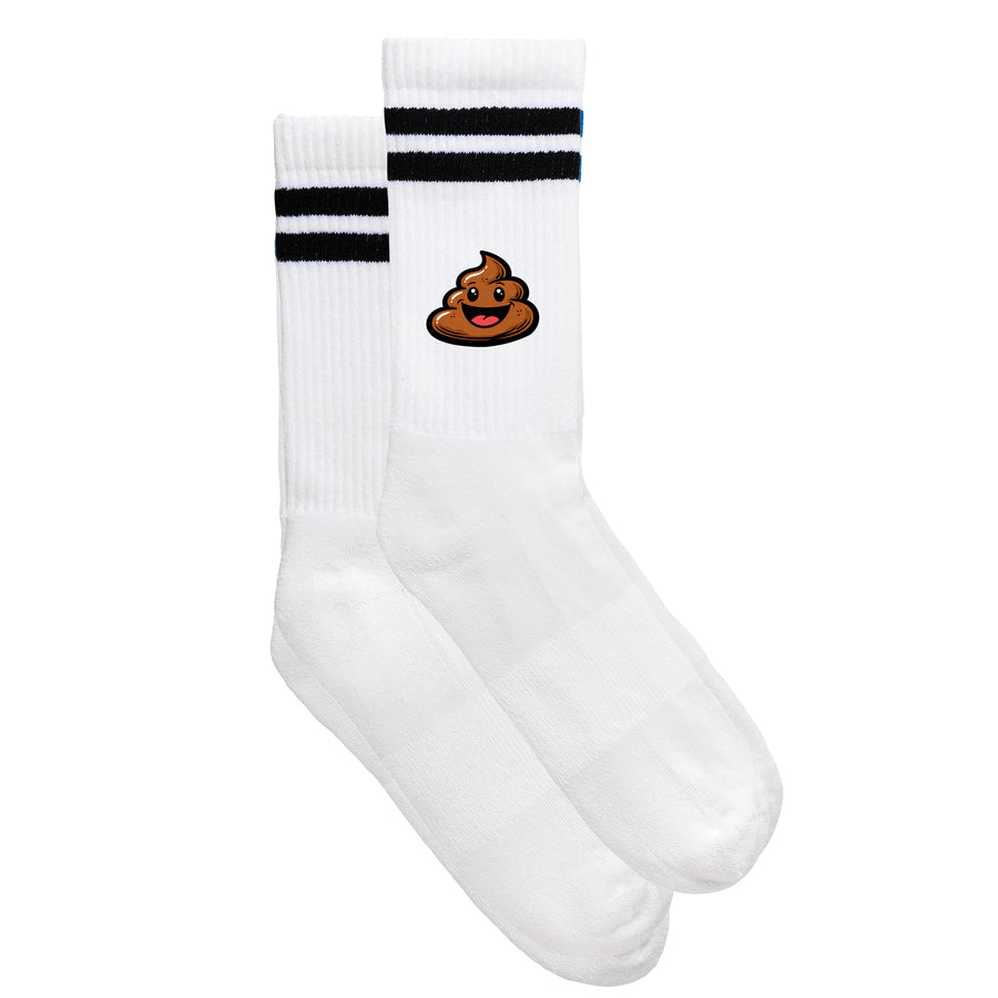 Smiley-Sportsocken "Scheisse" von meinherzschlag – Produktbild 5 von 6.