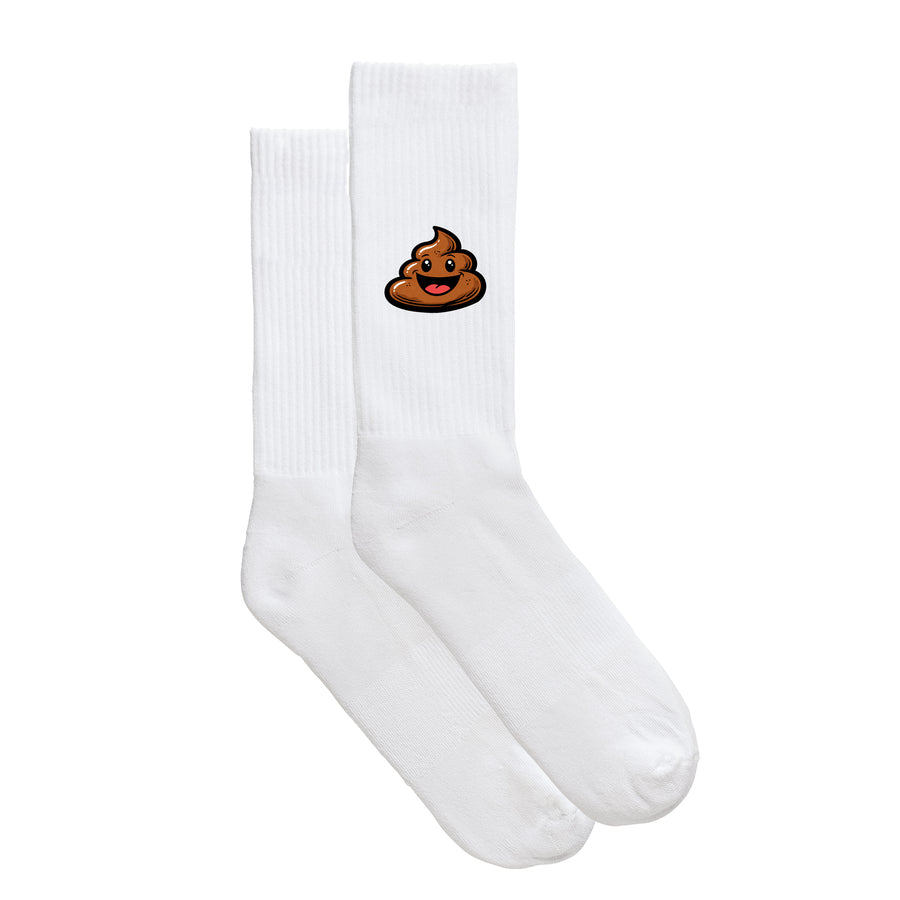 Smiley-Sportsocken "Scheisse" von meinherzschlag – Produktbild 3 von 6.