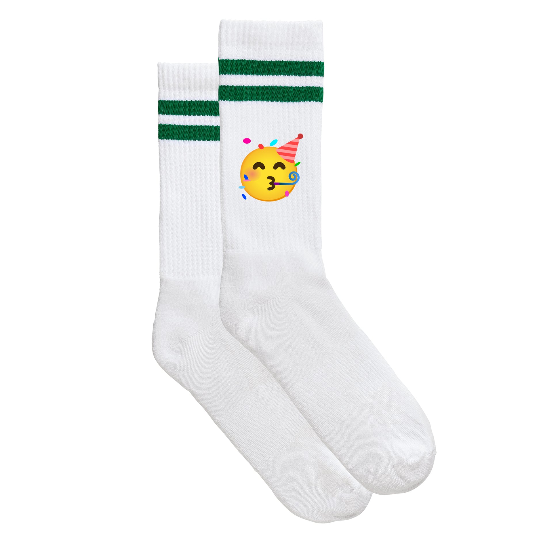 Smiley - Sportsocken "Party" - meinherzschlag.de