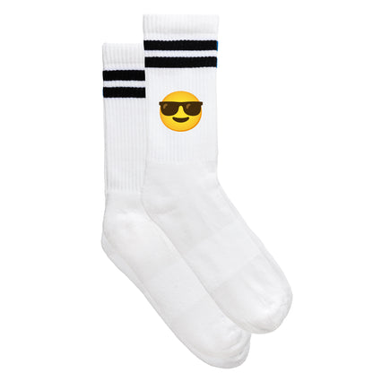Smiley - Sportsocken "Be Cool!" - meinherzschlag.de