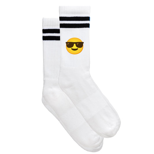 Smiley - Sportsocken "Be Cool!" - meinherzschlag.de