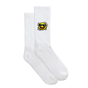 Smiley-Sportsocken "Be Cool!" von meinherzschlag – Produktbild 5 von 6.