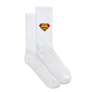 Sportsocken "Super Papa" von meinherzschlag – Produktbild 5 von 6.