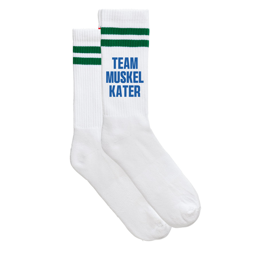 Sportsocken "Team Muskelkater" - meinherzschlag.de