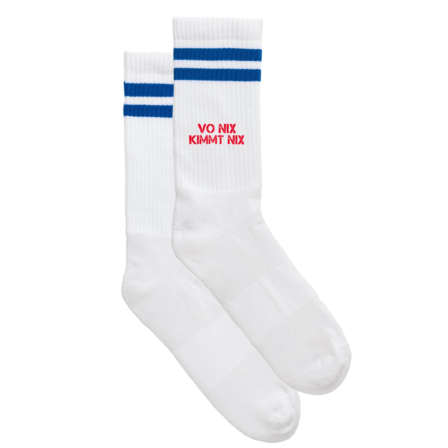 Sportsocken "Vo nix kimmt nix"