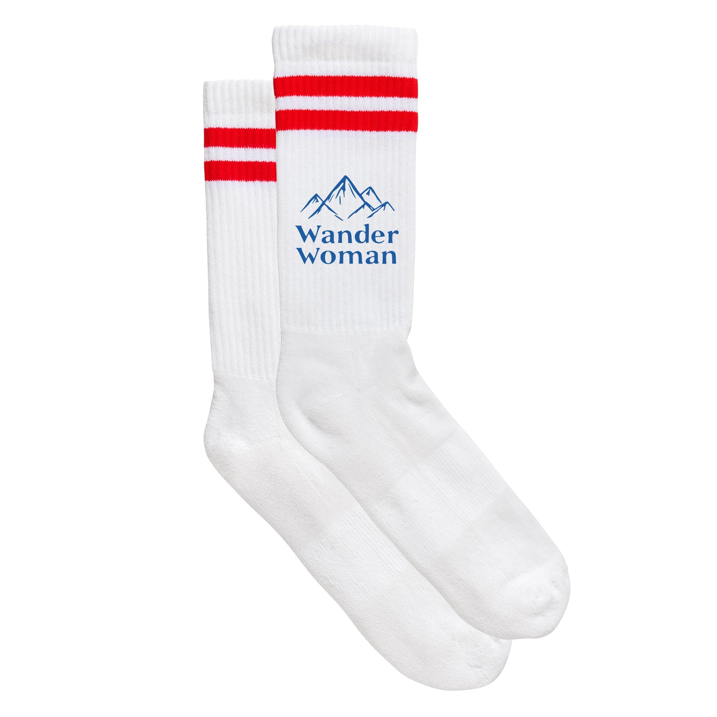 Sportsocken "Wander Woman" - meinherzschlag.de