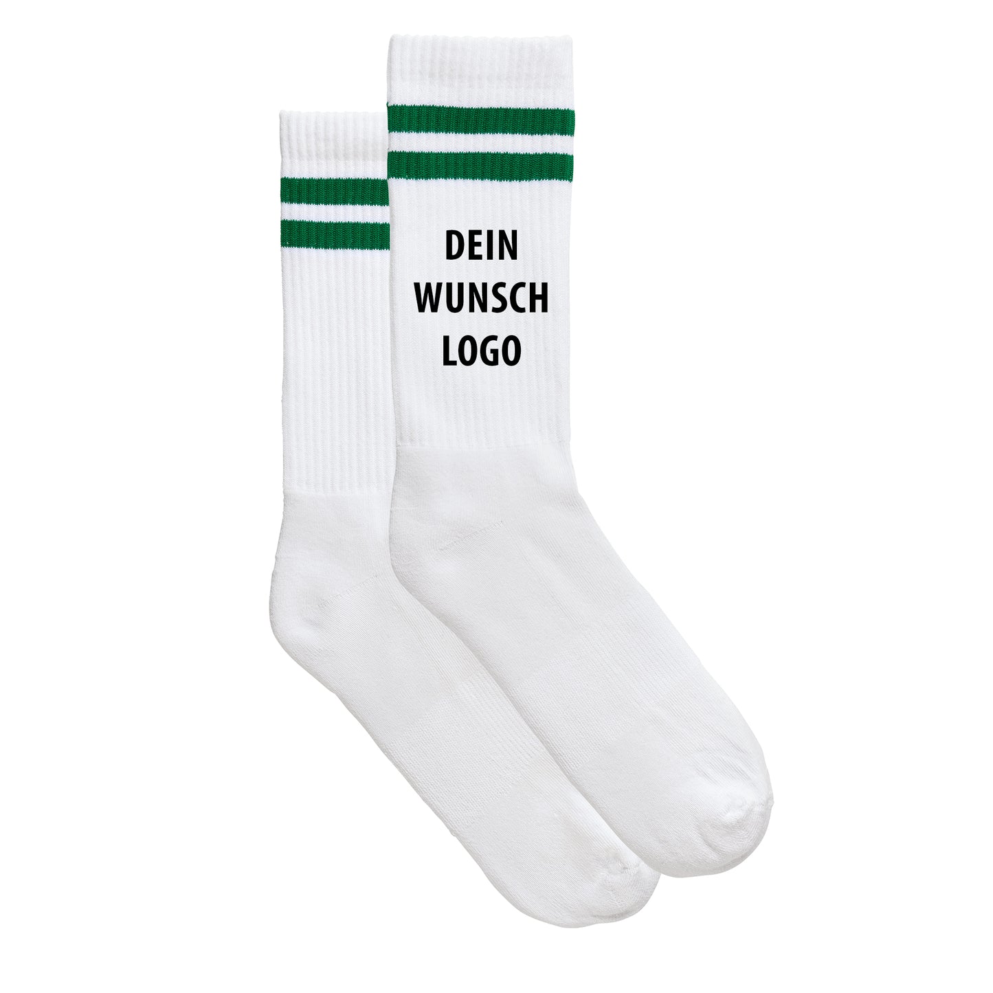 Sportsocken "Wunschlogo" - meinherzschlag.de