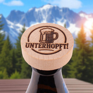 Stopsl "Unterhopft!" - meinherzschlag.de