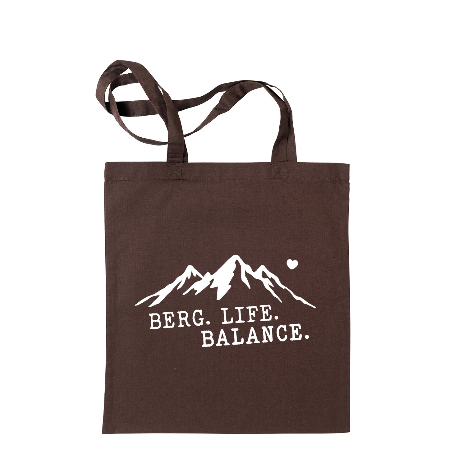 Tasche "Berg. Life. Balance." - meinherzschlag.de