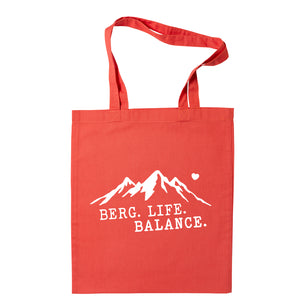Tasche "Berg. Life. Balance." - meinherzschlag.de