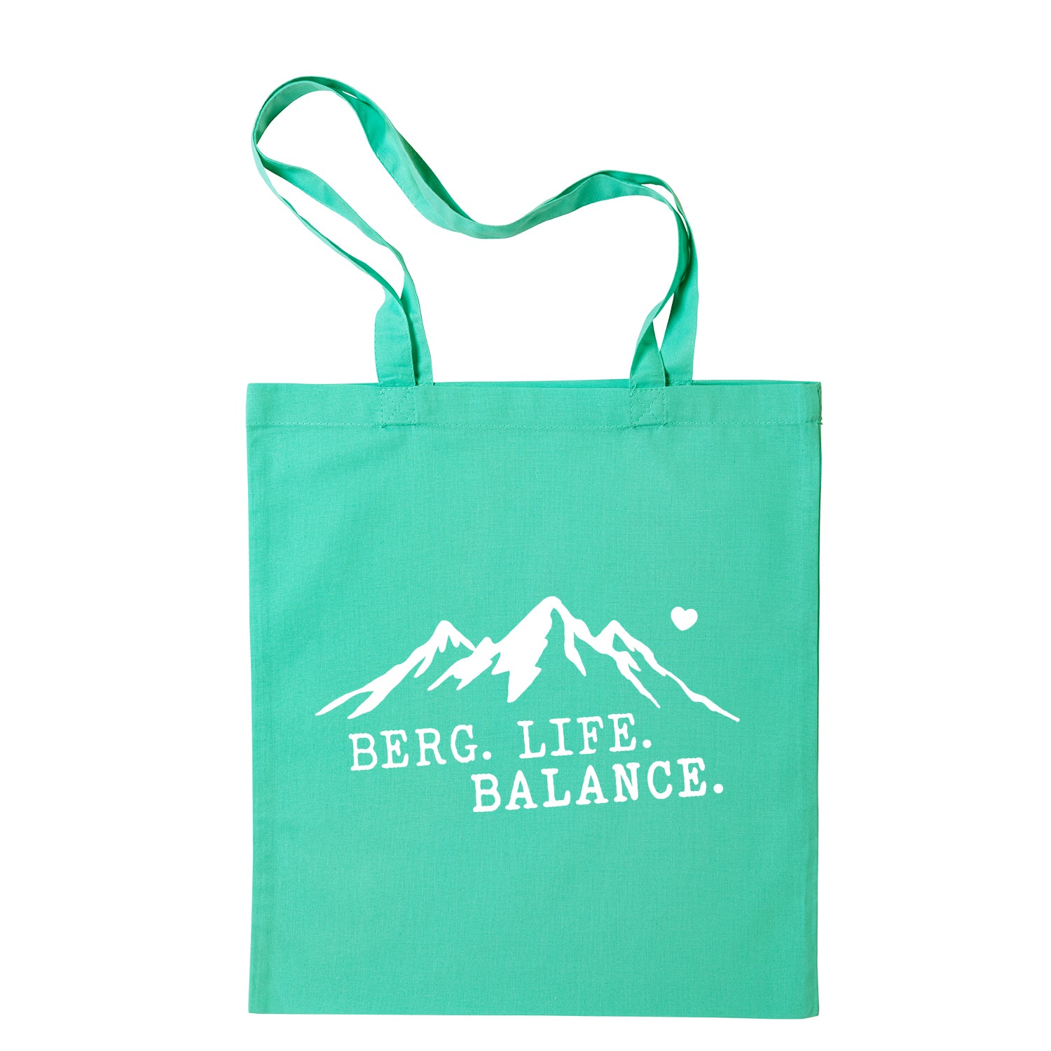 Tasche "Berg. Life. Balance." - meinherzschlag.de