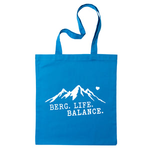 Tasche "Berg. Life. Balance." - meinherzschlag.de