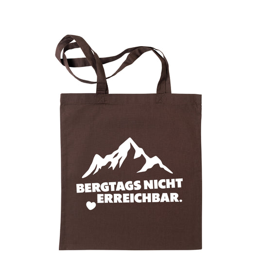 Tasche "Bergtags nicht erreichbar" - meinherzschlag.de