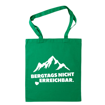 Tasche "Bergtags nicht erreichbar" - meinherzschlag.de
